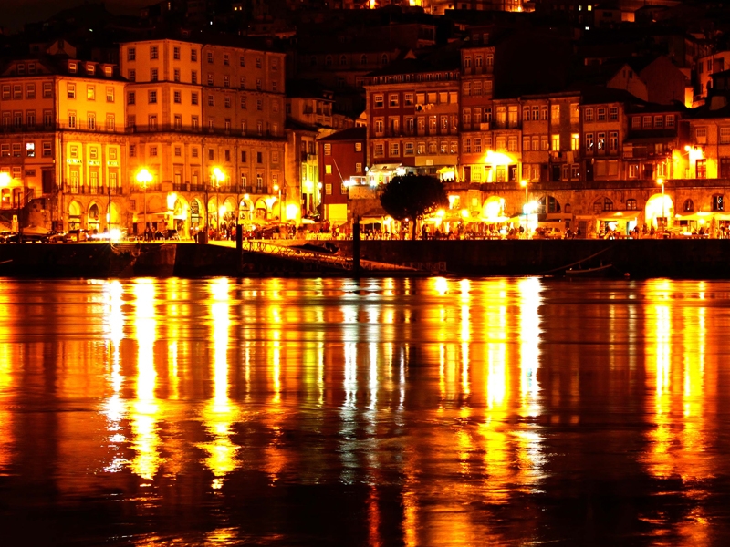 reflejos sobre el Rio Duero